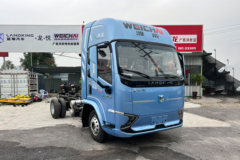蓝擎汽车 悦EH Pro系 4.5T 4.18米单排纯电动仓栅式轻卡(高顶)156kWh