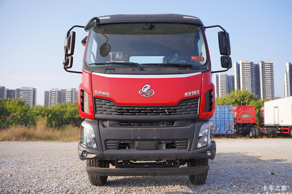 东风柳汽新乘龙M3 4.3L柴油 220马力 4X2 法士特10档 3.8米排半自卸车