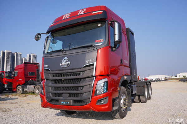 东风柳汽 乘龙H7重卡 6X4 换电式纯电动牵引车(LZ4250H7DZBEV1)350kWh
