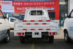 奇瑞商用车 开瑞X5 2.55米双排纯电动栏板微卡 开瑞41.86kWh