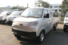 奇瑞商用车 开瑞X5 2.55米双排纯电动栏板微卡 开瑞41.86kWh