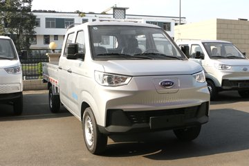 奇瑞商用车 开瑞X5 2.55米双排纯电动栏板微卡 开瑞41.86kWh