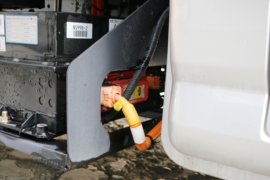 EV150&nbsp;电动载货车底盘图片