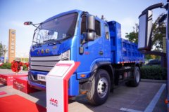 江淮 骏铃T7 200马力 4X2 4.15米排半自卸车(HFC3180P41K1C7S-1)