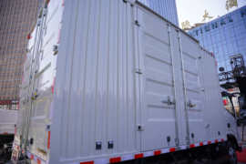 骏铃A7&nbsp;载货车上装                                                图片