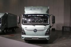 福田奥铃 智蓝EL-Plus 重载长续航版 8.5T 4.14米单排纯电动厢式轻卡156.4kWh