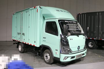 福田奥铃 智蓝EM 4.5T 3.8米单排纯电动厢式轻卡63.75kWh