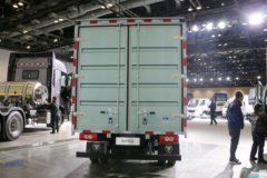 福田奥铃 智蓝EL-Plus 重载长续航版 8.5T 4.14米单排纯电动厢式轻卡140kWh