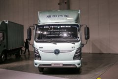 福田奥铃 智蓝EL-Plus 重载长续航版 8.5T 4.14米单排纯电动厢式轻卡140kWh