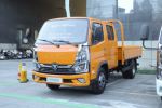 福田奥铃 智蓝EM 4.5T 3.17米双排纯电动栏板轻卡77.28kWh