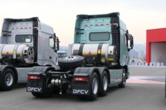 东风新疆 畅行X9 14.5L LNG 630马力 6X4 法士特16档 AMT自动档 牵引车