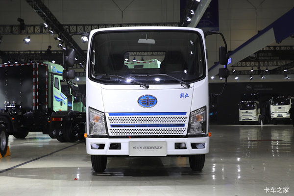 解放虎VR 3.82米单排纯电动厢式轻卡 力神61.14kWh