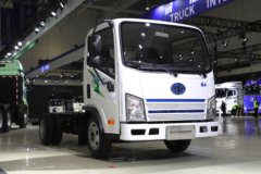 解放虎VR 3.82米单排纯电动栏板轻卡 力神61.14kWh