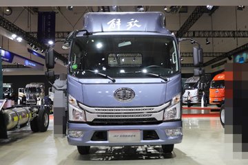 解放J6F 3L LNG 129马力 法士特8档 宽体 4.16米单排仓栅式轻卡