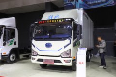 解放虎6G 气刹 130EH桥 4.16米单排纯电动厢式轻卡 宁德时代120.27kWh