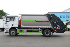 陕汽重卡 德龙L3000 245马力 4X2 压缩式垃圾车(程力威牌)(CLW5180ZYSAHJ)