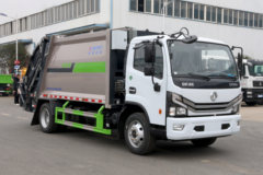 东风 多利卡D7 165马力 4X2 压缩式垃圾车(程力威牌)(CLW5140ZYSBHJ)