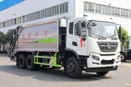 东风商用车底盘&nbsp;垃圾运输车外观图片