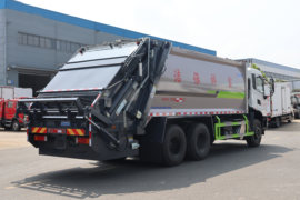 东风商用车底盘&nbsp;垃圾运输车外观图片