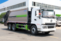 陕汽商用车 轩德翼6 270马力 6X4 压缩式垃圾车(程力威牌)(CLW5251ZYSAHJ)