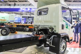 虎6G&nbsp;电动载货车底盘图片