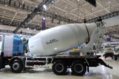 一汽解放 J6L 8X4 7.08方纯电动混凝土搅拌车350kwh