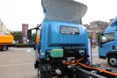 中国重汽 豪曼 星蓝Max 4.5T 4.18米单排纯电动栏板轻卡100.46Wh
