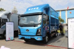 中国重汽 豪曼 星蓝Max 4.5T 4.18米单排纯电动仓栅式轻卡(ZZ5048CCYG17ZBEVC)132kWh