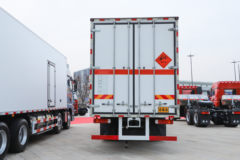 青岛解放 JH6 350马力 6X2 9.4米爆炸品运输车(百捷牌)