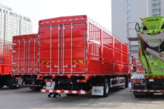 陕汽重卡 德龙M5000 菁英版 320马力 6X2 9.55米仓栅式载货车