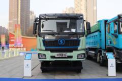陕汽德龙X5000E 8X4 8.6米纯电动自卸车 400.61kWh