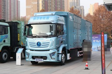 陕汽德龙H6000E 轻量化版 4X2 7.9米纯电动厢式载货车 宁德时代352.08kWh