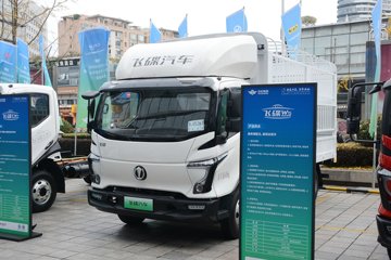 飞碟EW7 4.18米单排纯电动仓栅式轻卡 宁德时代100.27kWh