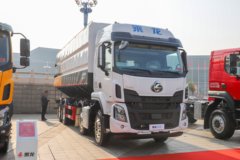 东风柳汽乘龙H7 400马力 8X4 散装饲料运输车(运力牌)