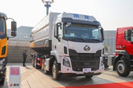 东风柳汽底盘&nbsp;粉粒物料运输车外观图片