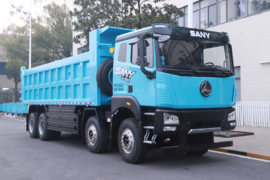 三一428&nbsp;电动自卸车外观图片