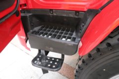 陕汽商用车 德龙G1 4.2L柴油 200马力 4X2 法士特8档 4米排半自卸车