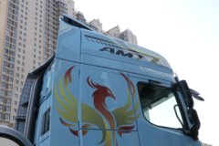 陕汽商用车延安S700 630马力 6X4 赢动12档 AMT自动档 LNG牵引车