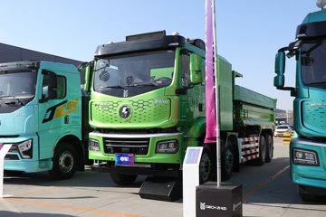 燃料电池 电动自卸车外观图片