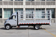 湖北新楚风M卡 纯电动 4X2 液刹 4.01米单排仓栅式微卡 国轩57.6kWh
