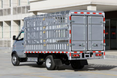 湖北新楚风M卡 纯电动 4X2 液刹 4.01米单排仓栅式微卡 国轩57.6kWh