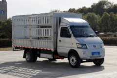湖北新楚风M卡 纯电动 4X2 液刹 4.01米单排仓栅式微卡 国轩57.6kWh