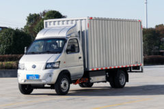 湖北新楚风M卡 纯电动 4X2 液刹 4.01米单排厢式微卡 国轩57.6kWh