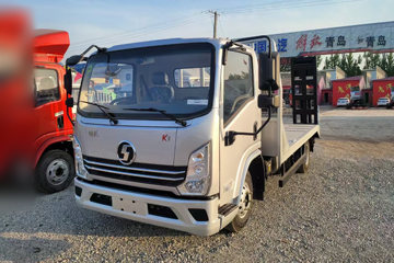 陕汽德龙K1 160马力 4X2 柴油平板运输车