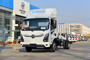 福田奥铃智蓝EL-Plus 液刹 4.16米单排纯电动厢式轻卡 爱易科83.57kWh