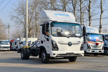 福田奥铃 智蓝EL-Plus 4.5T 4.14米单排纯电动厢式轻卡(气刹)123.33kWh