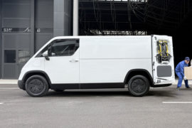 乐福&nbsp;电动封闭厢货外观图片