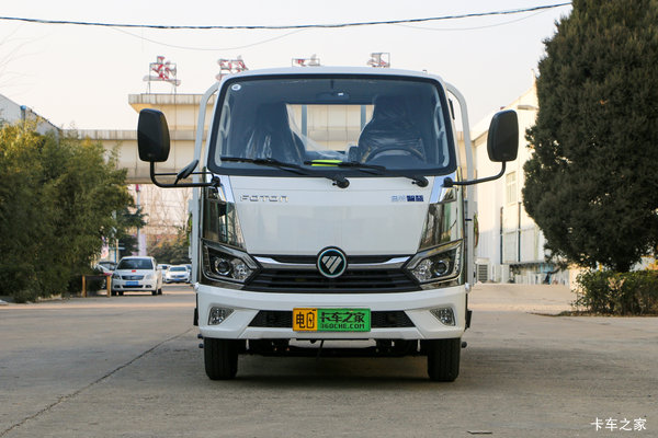 福田奥铃智蓝EM 4.3T 3.815米单排栏板微卡 亿纬59.4kWh