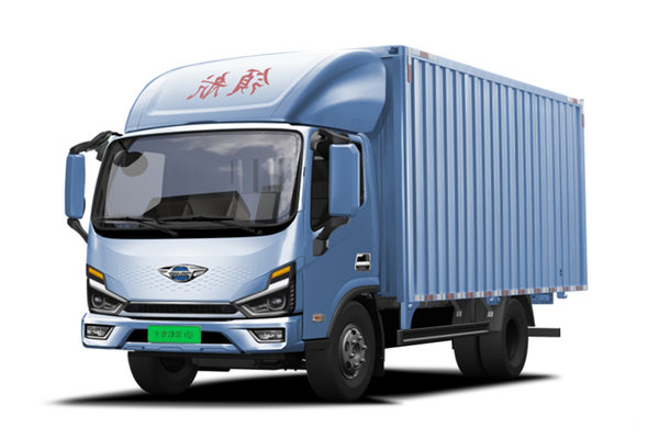 时代领航G6 4.14米单排纯电动厢式轻卡 爱易科141.32kWh