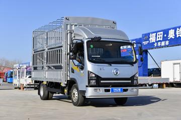 陕汽商用车 德龙G1 137马力 4.18米单排仓栅式轻卡